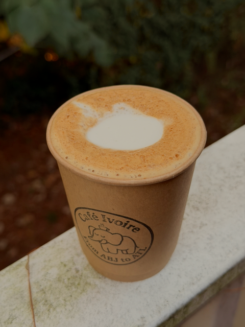 Café Ivoire drink menu